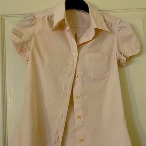 2 Prada Button Up Shirts with Slight Puff Sleeve